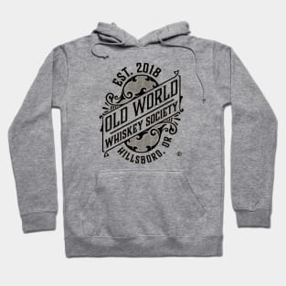 Black OWWS logo Hillsboro Hoodie